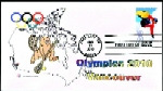 2010 Winter Olympics - Canadian Map W/ Beaver - 1/22/10 