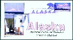50th Anniv Alaska Statehood Color Cancel